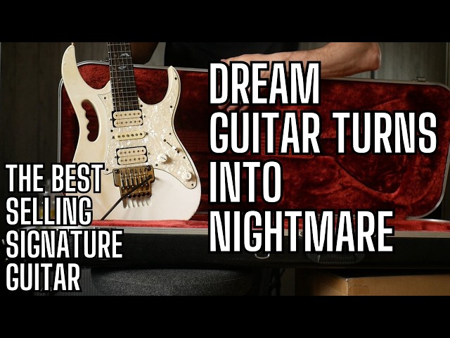 This Was Once My Dream Guitar....Now a NIGHTMARE! the Ibanez JEM