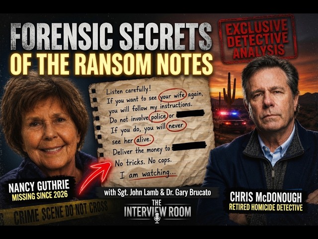 Forensic Secrets of the Ransom Notes | The Nancy Guthrie Case – The Interview Room