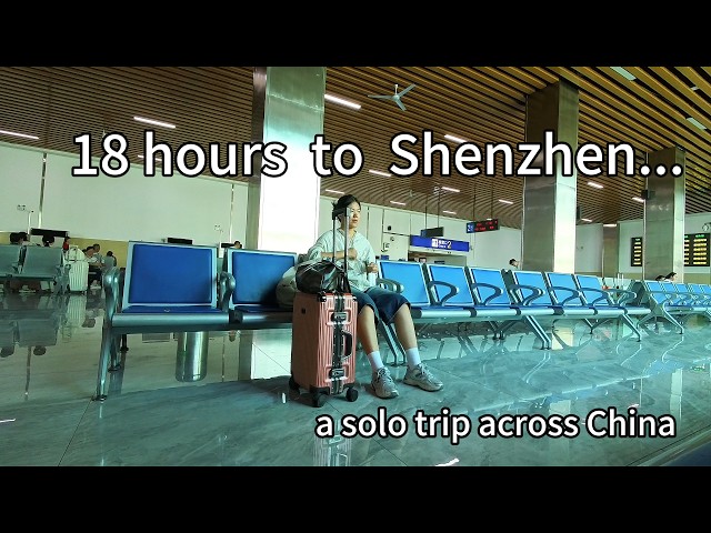 18 Hours on the Train to See My Sister 🇨🇳 | Traveling Alone Across China
