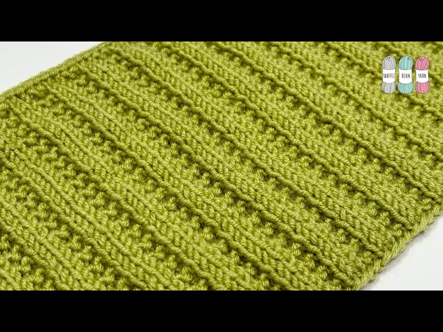 How to Knit Garter Rib Stitch