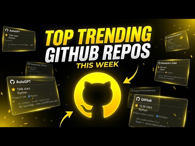 Top Trending GitHub Repos This Week in AI/ML That You Should Not Miss