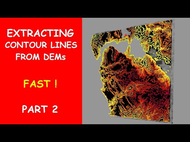 HOW TO EXTRACT CONTOUR LINES FROM DEM FAST! PART 2 - QGIS