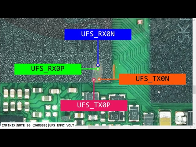 INFINIX NOTE 12i 2022 X665 EMMC ISP Pinout Test Point | Dead Bot Repair Solution ISP Pinout Dead Fix