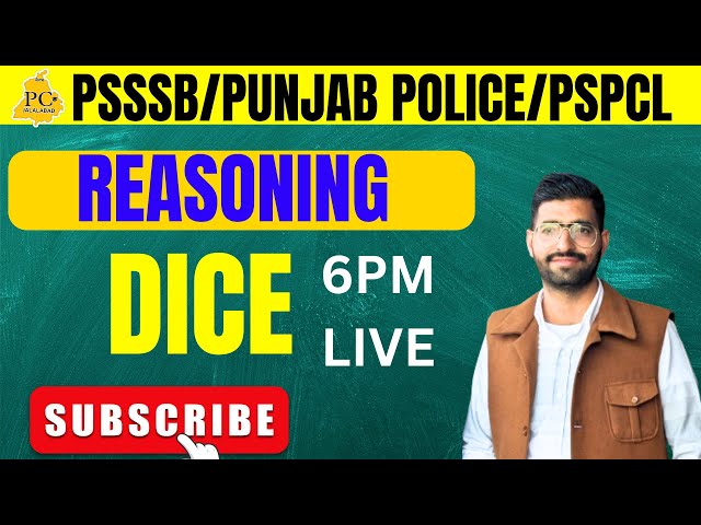 REASONING | DICE | DAY 1 |
