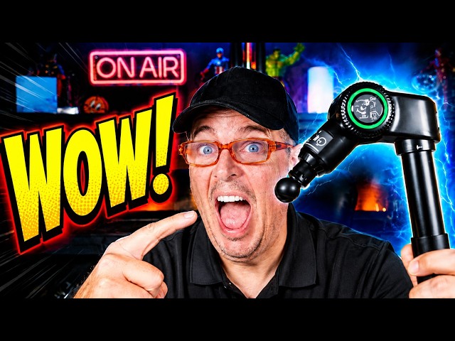 How to Use Massage Gun That Actually Folds!