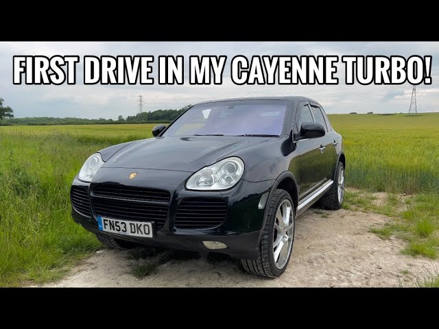 FIRST DRIVE IN MY PORSCHE CAYENNE TURBO 955!