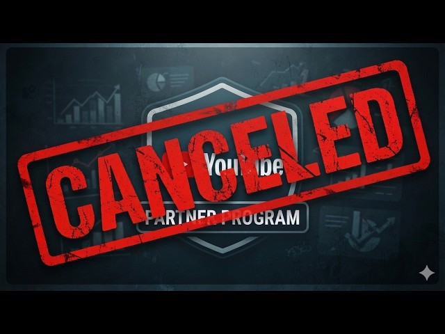 YouTube Partner Program cancelled, everyone gets demonetized