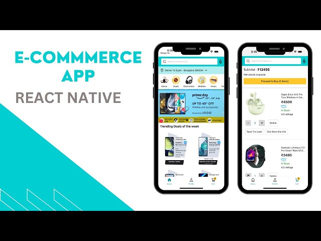 🔴 Let's build a Full Stack E-Commerce App with REACT NATIVE using MongoDB