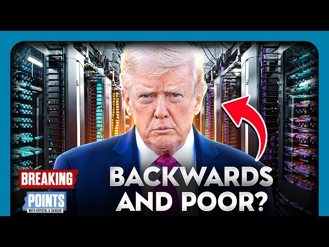 Trump: Rural Americans 'BACKWARDS, POOR' For Rejecting Data Centers
