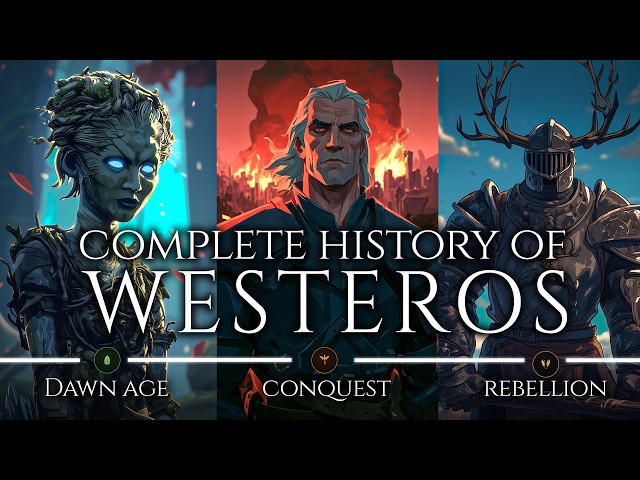 The Entire History of Westeros | 3 Hours of Game of Thrones Lore | Fantasy ASMR