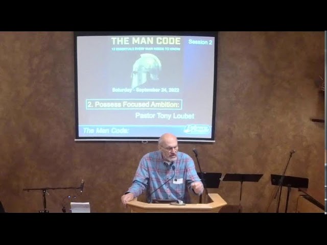 The Man Code - Men's Conference Session 1 &2