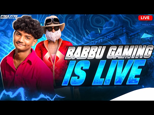 Saturday with FreeFire 😍 Babbu Gaming streaming now - Telugu Gaming Live #babbugaming