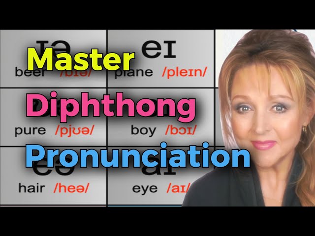 HOW TO PRONOUNCE DIPHTHONGS - Vowel Sounds - British English