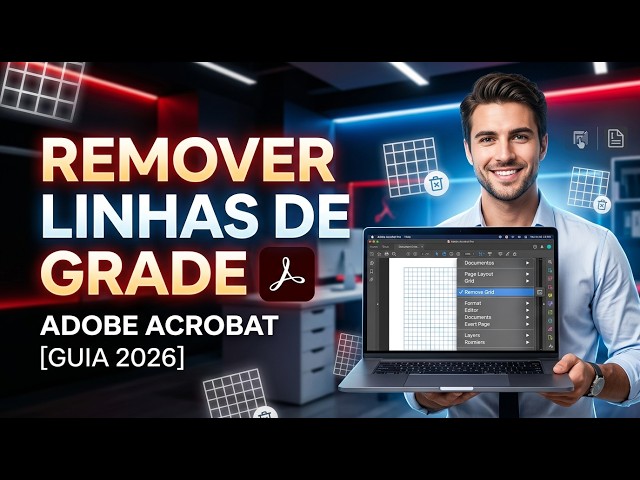 Como remover linhas de grade no Adobe Acrobat [Guia completo 2026]