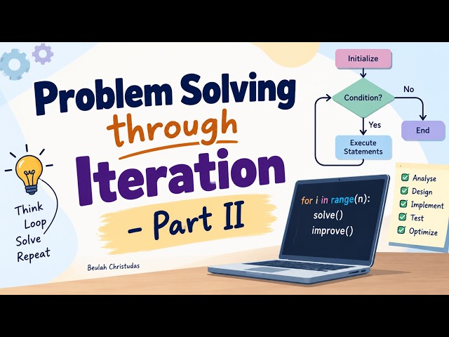Problem Solving through Iteration Part II