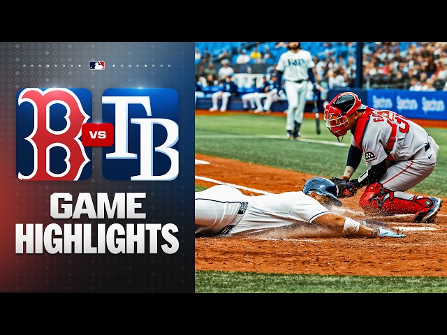 Red Sox vs. Rays Game Highlights (6/10/26) | MLB Highlights