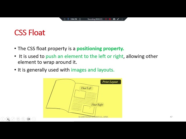 CSS Float Property Explained | Left, Right & Clear | CSS Tutorial