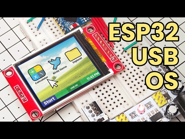 Can This ESP32 Become a Mini Computer (ESP32-S3 USB Host demos)