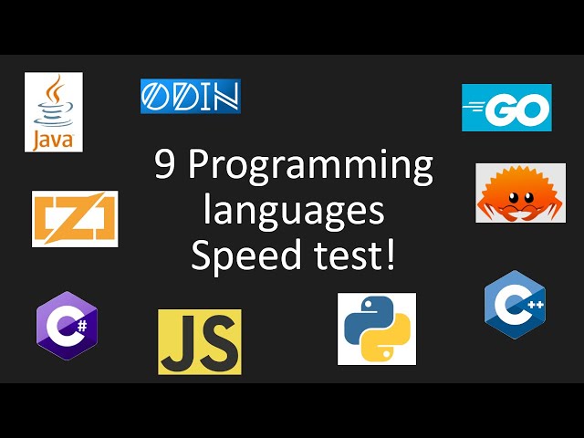 I compared the performance of 9 programming languages!