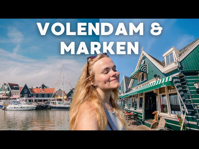 Volendam & Marken - the perfect day trip from Amsterdam 🐟 Netherlands travel vlog