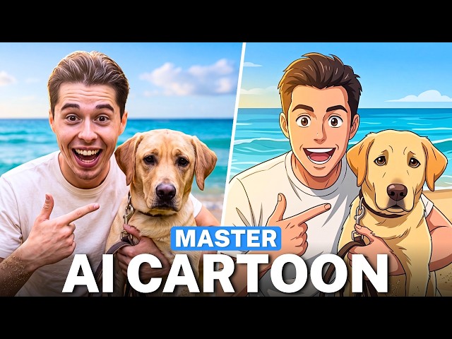 How to Turn Any Video into a Cartoon with AI!