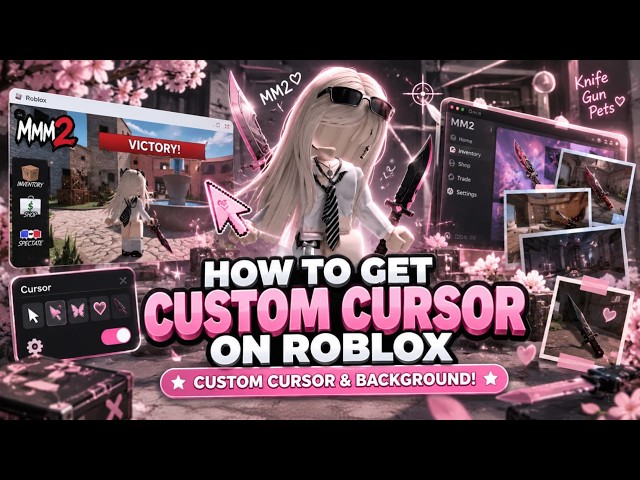 How to Change Cursor On Roblox 2026 – Crosshair Tutorial + Custom Cursor MM2 2026