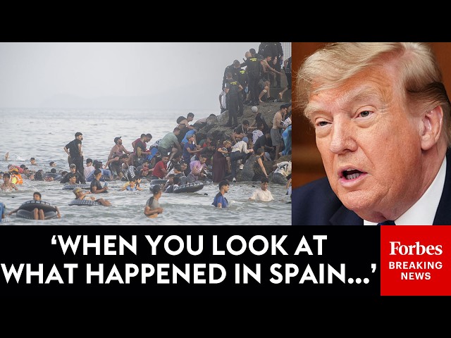 BREAKING NEWS: Trump Reacts To Migrant Influx Into Cueta, Spain, And Issues Dire Warning To U.S.