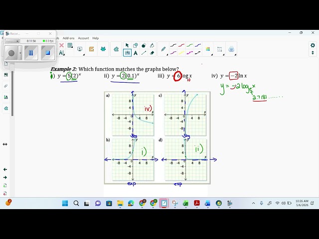 May06 log graphs and word problems