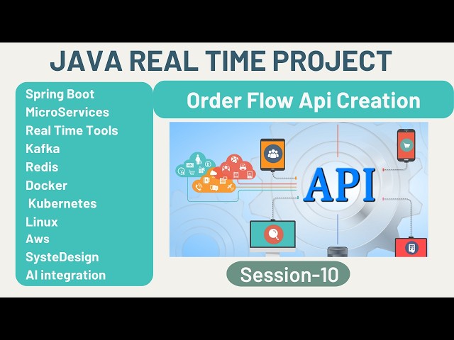 Java Real Time Project | Session10 | Share Market | Order api  creation