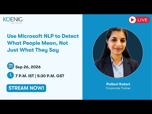 Use Microsoft NLP to Detect What People Mean, Not Just What They Say