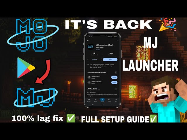 🔥 Mojo Launcher Is Back? MJ Launcher Full Setup Guide + 100% Lag Fix (2026) | Java Games