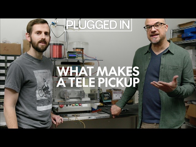 Designer Engineer Steven Casado Shows What Makes A Tele Pickup | Plugged In | Fender