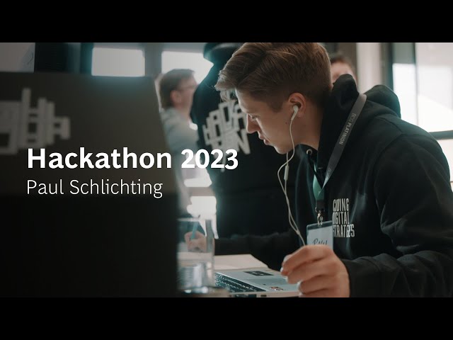 Paul's rendezvous: From Hackathon participant 2021 to Hackathon mentor 2023 🎉