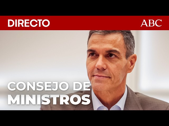 🔴 DIRECTO | SÁNCHEZ comparece en el CONSEJO DE MINISTROS que aprobará los DECRETOS de VIVIENDA