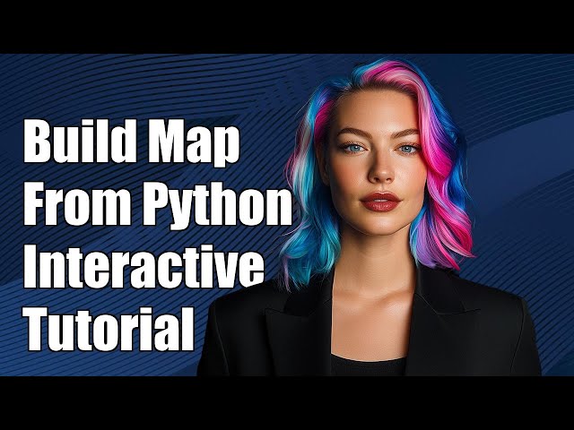 Build interactive map from python