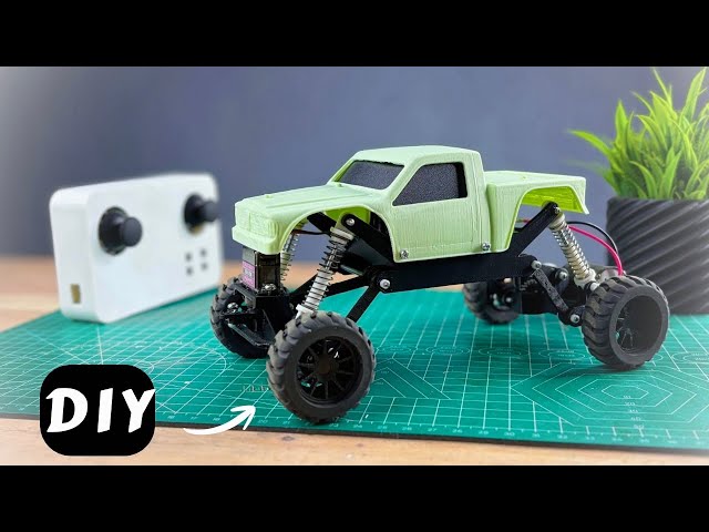 I Build a 3D Printed Rock Crawler RC Car 🚘 | Ashwin Projects