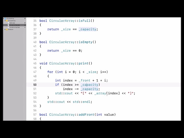 Data Structures: How to implement a Circular Array (ring buffer)?
