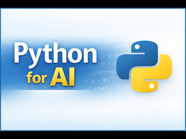 Phase 3 – Video 1 | Python Basics for AI (What You Actually Need)