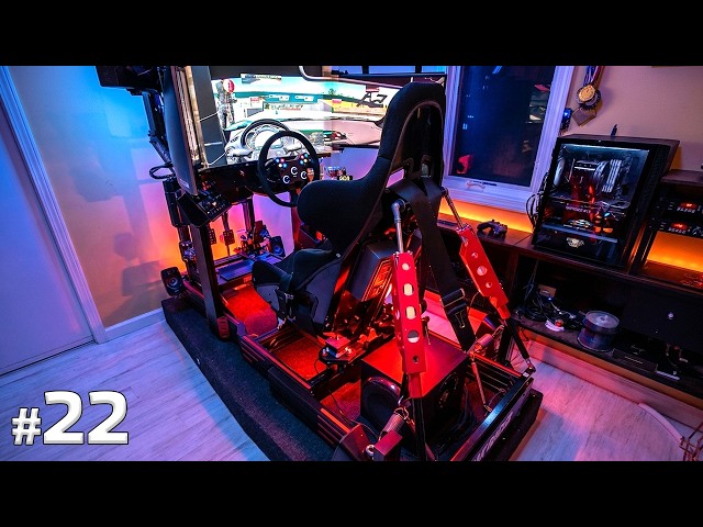 I've Never Seen a Sim Racing Setup Like This before! Sim Tour Project Ep. 22!