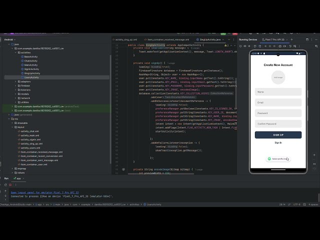 Chat Mobile App