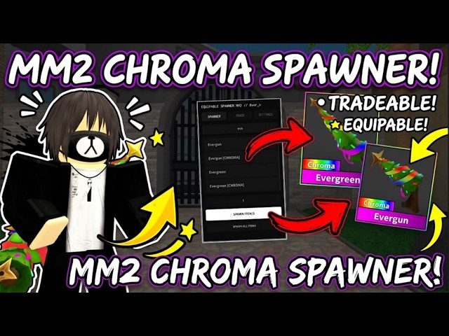 🔥 WORKING MM2 Spawner Script 2026! (Equipable & Tradeable Chromas)