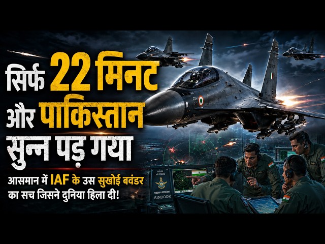 रडार पर अचानक दिखे सैकड़ों जेट्स और सिस्टम हो गया सुन्न! 22 मिनट के ऑपरेशन सिंदूर की अनसुनी कहानी।