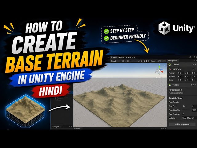 How To Make Terrain In Unity Engine 6 In 2026