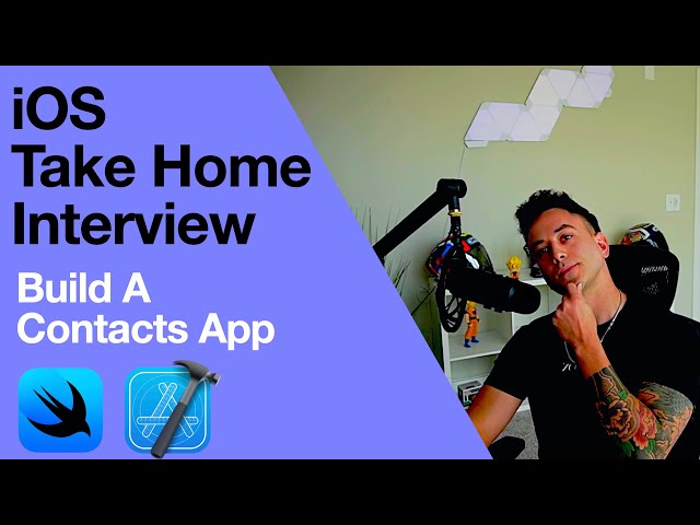 iOS Take Home Coding Interview | Meta, Amazon, Google, Uber