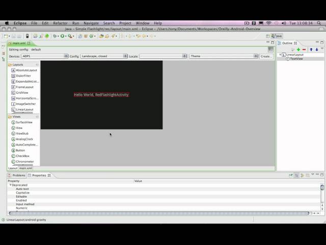 Developing Android Apps with Java: Build a Flashlight App