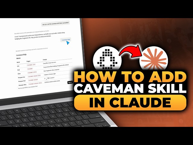 How To Add Caveman Skill in Claude (𝟮𝟬𝟮𝟲) | 100% WORKS | NO Yapping, To The Point! | FAST & EASY