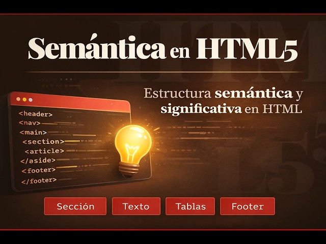 Semántica en Html5 #html #html5 #css #css3 #development #dev #programming