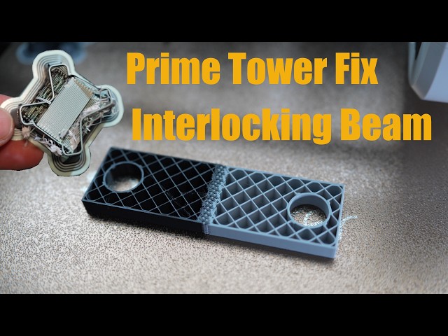 Prime Tower Fix + Interlocking Beam | 3D Print Air Quality Monitor Review