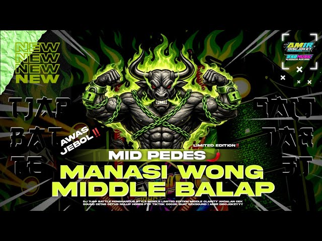 DJ TRAP MIDDLE BALAP X BASS BATTLE ALONE MID PEDES COCOK BUAT CEK SOUND 2026 | AMIR DISCJOKEY