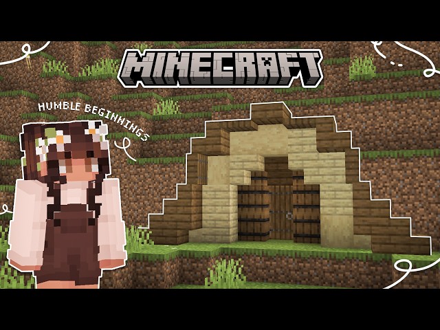 A Relaxing Vanilla Minecraft Longplay (with commentary) ☕